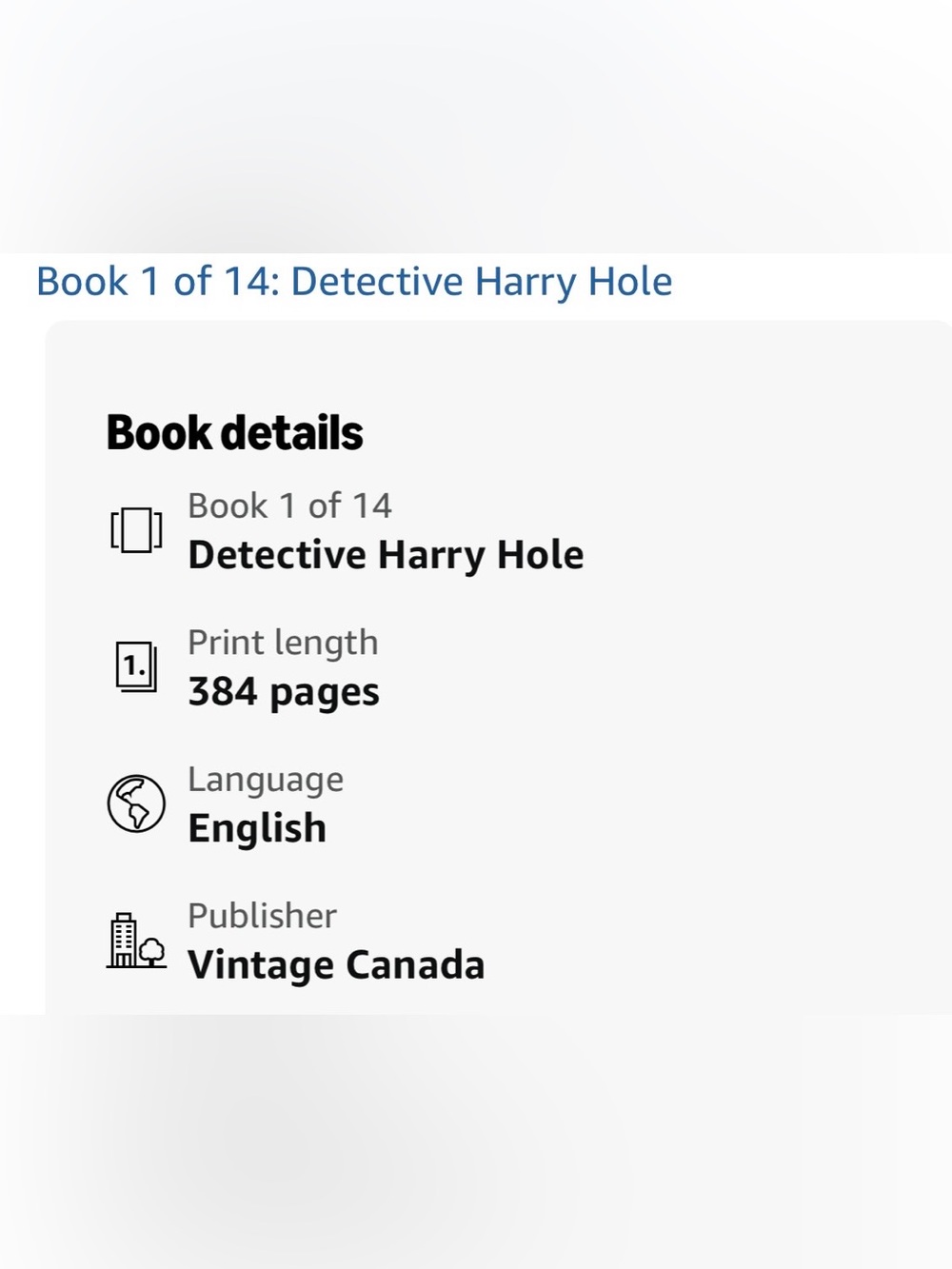 'The Bat' by Jo Nesbo, First Novel in The Harry Hole Series - Picture 2 of 4